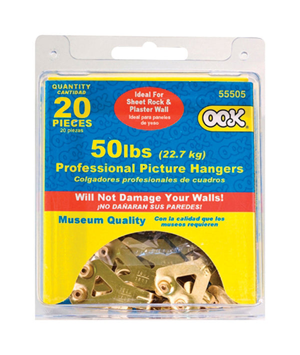 OOK 55505 Professional Picture Hanger, 50 Lb, Steel 535892