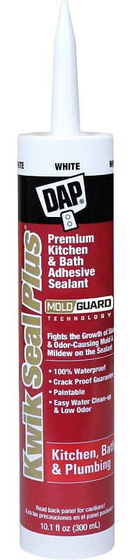 CAULK KWIKSEAL+ WH10.1OZ