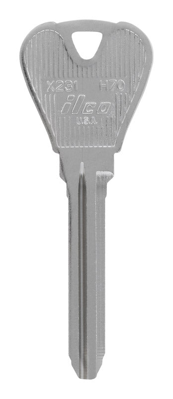 Hillman Automotive Key Blank H70 Double Sided for Ford
