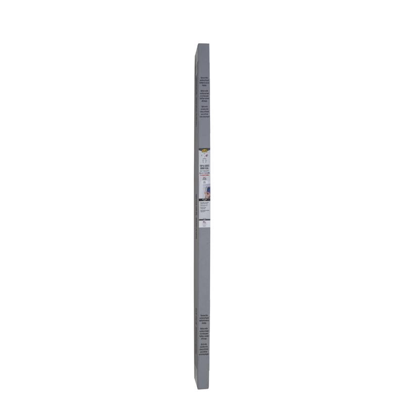 M-D Building Products 43346 81 in. White Premium Rubber Platinum™ Top and Sides Door Seal for Doors with Kerf/Channel