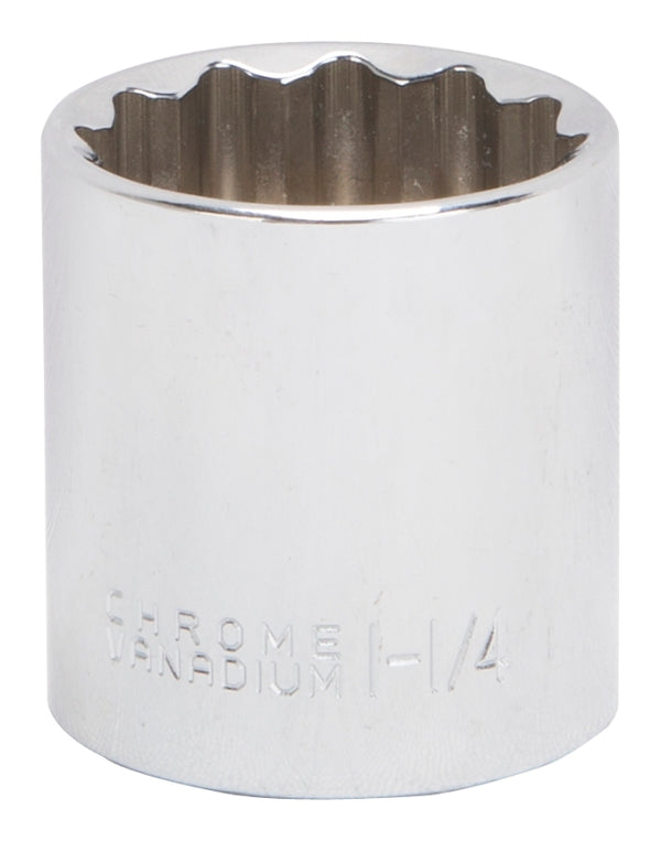 MINTCRAFT 597-0900 1/2-Inch Drive 12 Point Socket, 1-1/4-Inch MT6525893