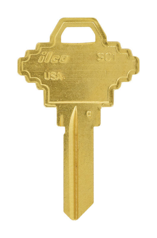 The Hillman Group Office Universal Key Blank Single sided' Sc1s Keyblank Schlage S 86387 (10-Pack)