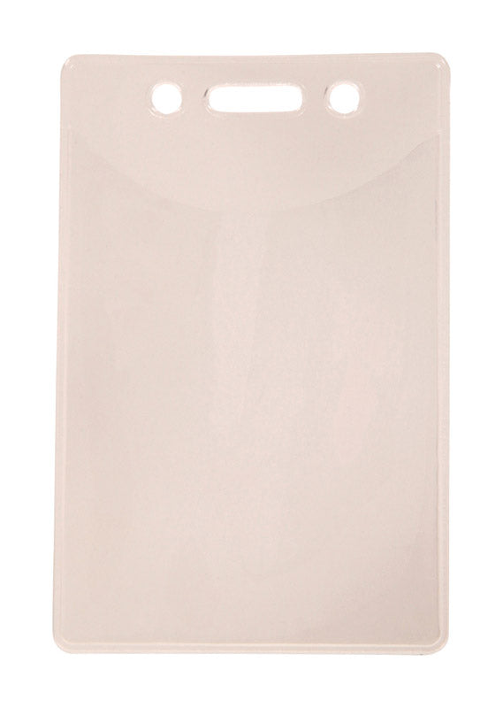 Hillman ID Badge Sleeves, 5 Pack