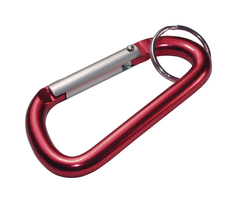 Hillman Jumbo Metal Carabiner, 24 Pack