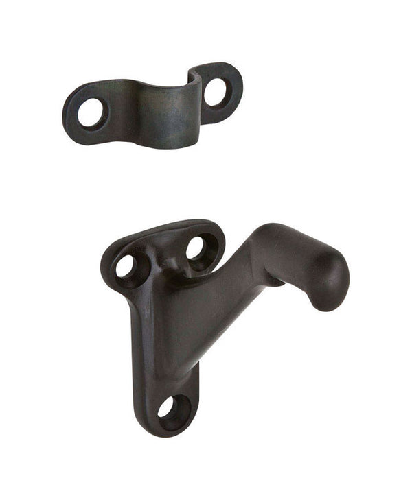 Ives Black Aluminum Handrail Bracket 059A10B