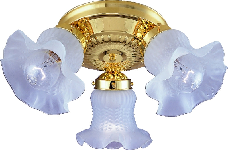 Boston Harbor F6BB03-22013L 5988936 Dimmable Ceiling Light Fixture, (3) 60/13 W Medium A19/Cfl Lamp, Polished
