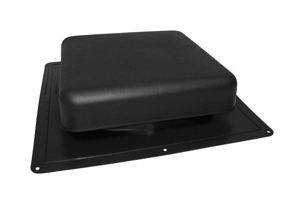 Master Flow Roof Louver 10x10in Black RT65BL