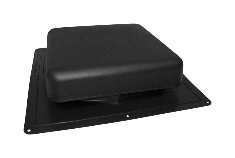 Roof Louver 10x10in Black