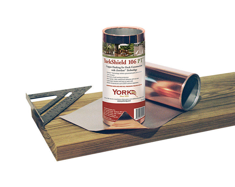 York Manufacturing RESYSO308/20 York 106 PT 8 in. W x 240 in. L Flashing Copper, No Color