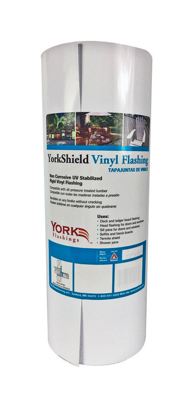 York Flash Vinyl WHT 12"X50' YSFVW1250