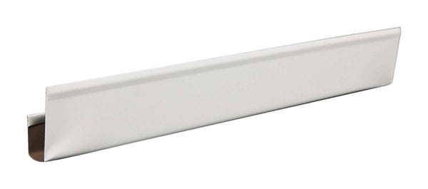 Amerimax 1/2 in. W x 12 ft. L Aluminum Fascia Trim White 77012