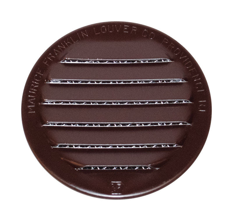 MAURICE FRANKLIN LOUVER RLB-100 2 Mini Louver, 2", Brown