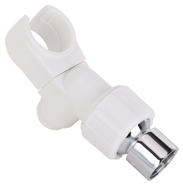 MINTCRAFT B1105WH Boston Harbor 6001895 Supreme Shower Bracket, 4.33 in, Metal, White