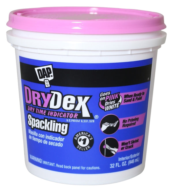 1 qt Dap 12330 DryDex Interior/Exterior Spackling