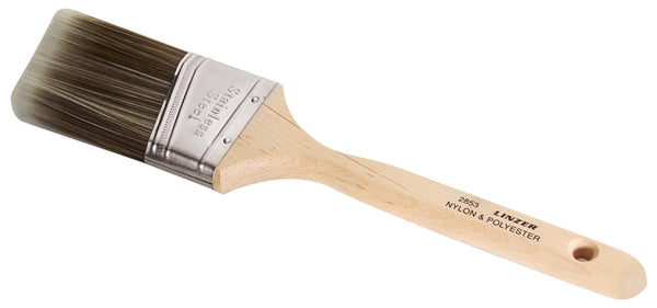 Linzer Products 2853-0200 2" Polyester/Nylon Blend Pro Edge Angle Sash Paint Brush 2853-2