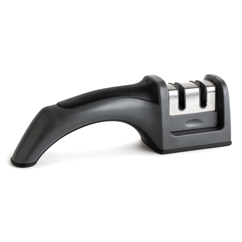 Core Kitchen 6009865 Stainless Steel Knife Sharpener; Gray