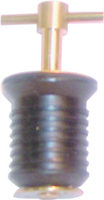 US Hardware 1" American Hardware Drain Plugs (Brass) M-008C