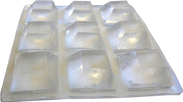 Shepherd 9562 1/2" Clear Vinyl Protective Bumpers 9 Count