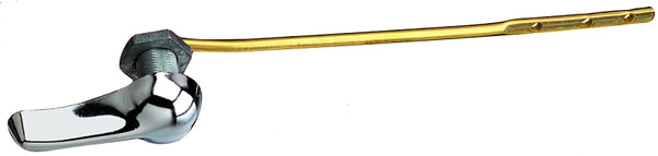Plumb Pak PP835-58 Front Mount Toilet Flush Lever, Chrome Plated Handle, No Size