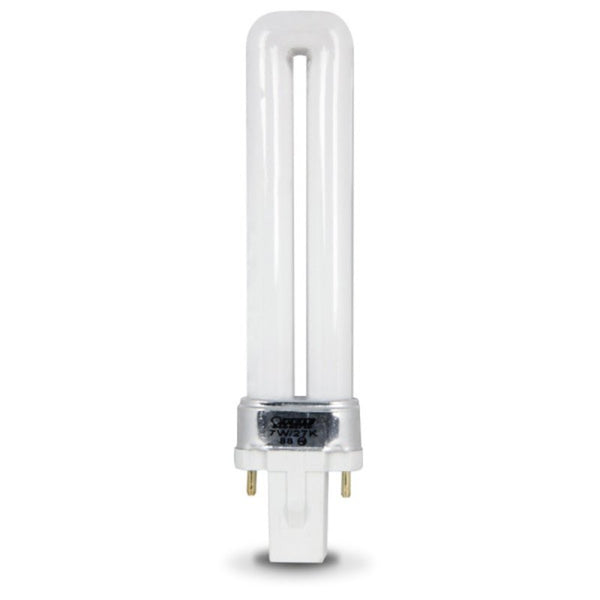 Feit Electric BPPL7 FeitElectric Compact Fluorescent 2 Pin Light Bulbs, No Color