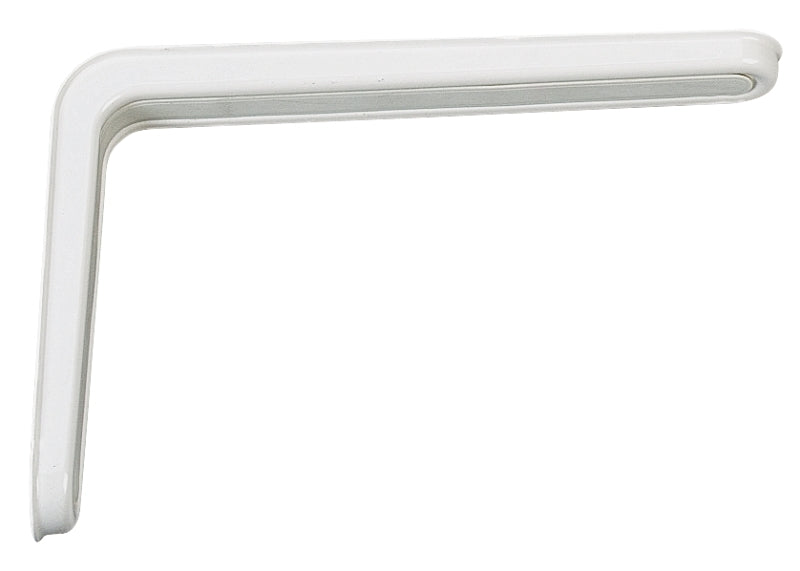 Bracket Shelf Decor Steel 12in White