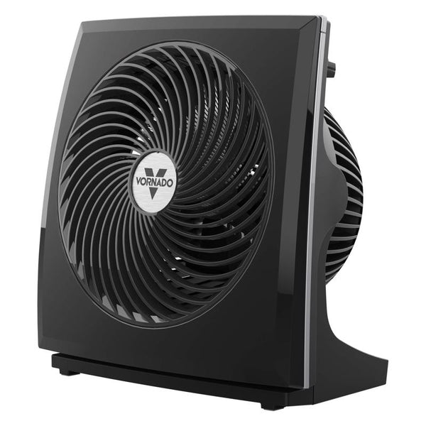 Vornado 573T Small Room Air Ciruclator Fan with Pivoting Head, Easy Clean Removable Grille, 3 Speed Settings, Black CR1-0472-06