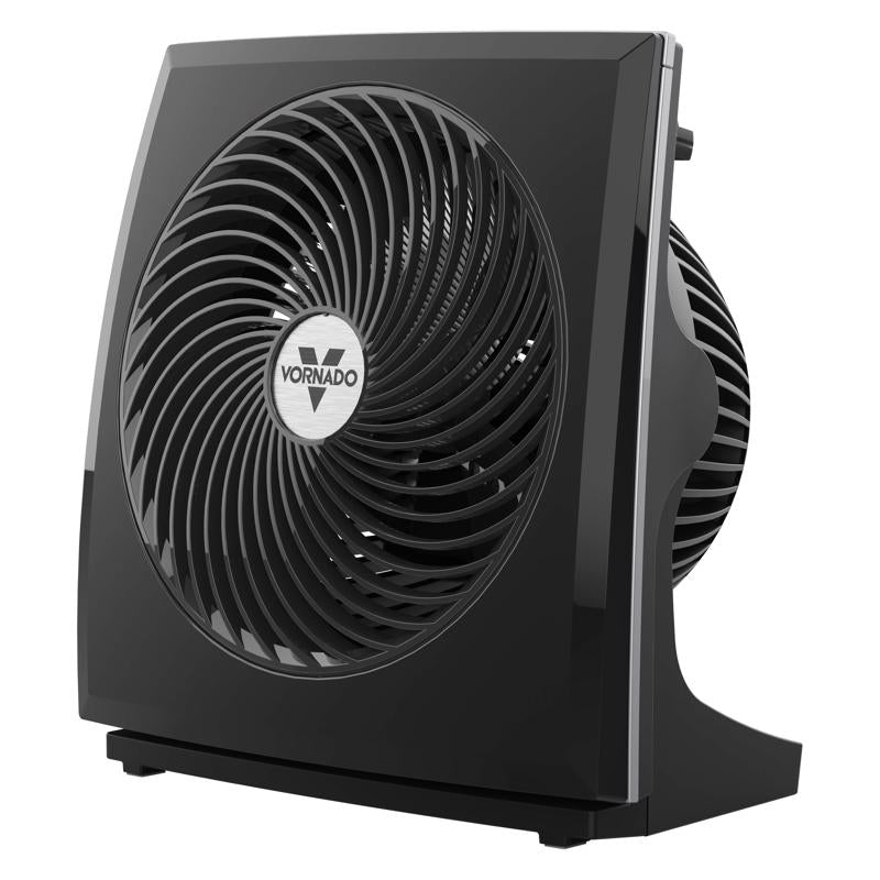 Vornado 573T Small Room Air Ciruclator Fan with Pivoting Head, Easy Clean Removable Grille, 3 Speed Settings, Black