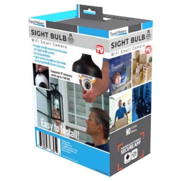 Support Plus Sight Bulb Security Camera, Indoor/Outdoor, 1080p, Motion-Activated 5330503