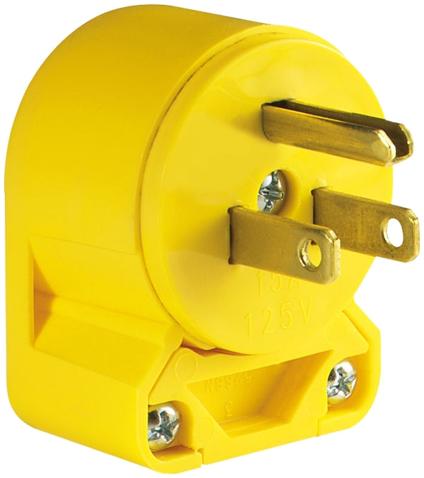 EATON 4867AN-BOX Electric Plug, Yellow 4867AN-SP