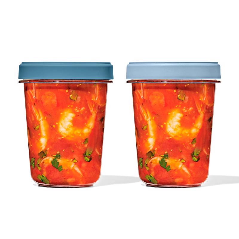 OXO Good Grips Twist & Stack Container – 32 oz – 2 Pack