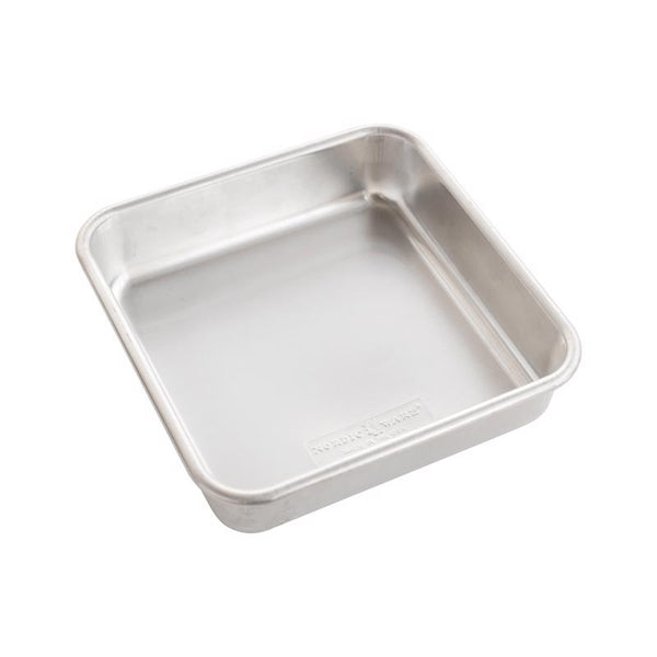 Nordic Ware - 47500 Nordic Ware Naturals Aluminum Commercial 8" x 8" Square Cake Pan, 8 by 8 inches, Silver
