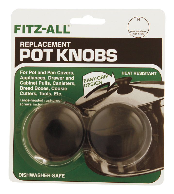 Tops Fitz-All Replacement Pot Knobs, Wide, Set of 2