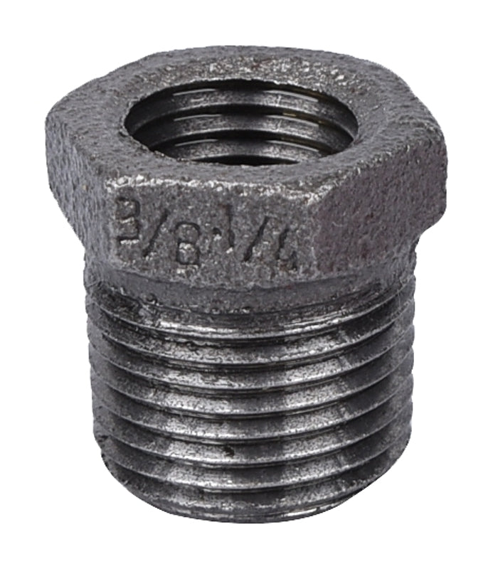 Bushing Black Hex 3/8x1/4