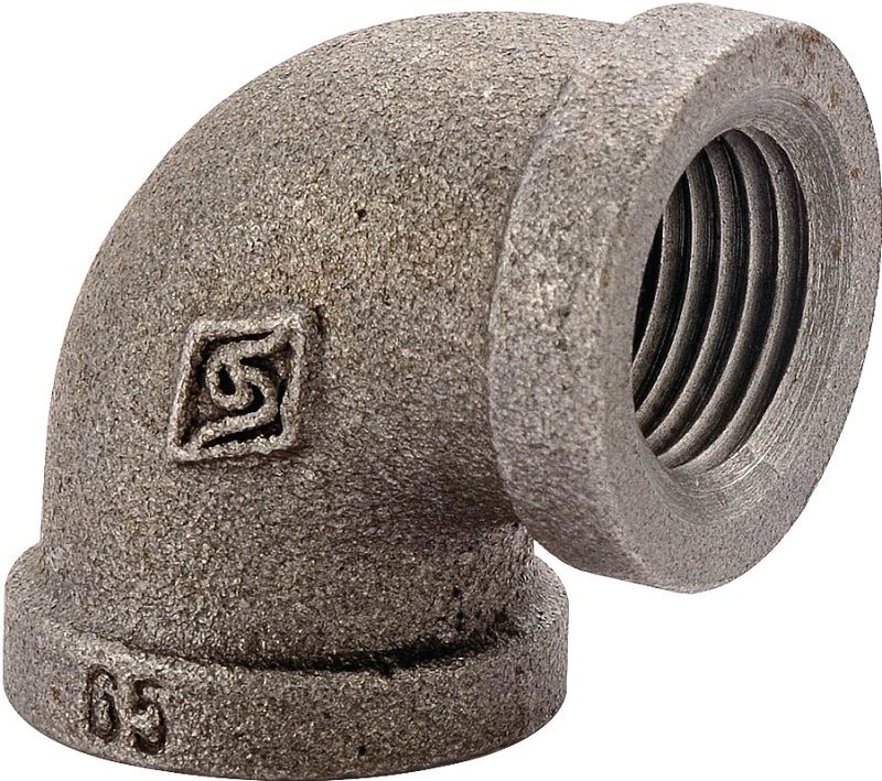 Elbow 90 Deg Blk Street1/2x3/8