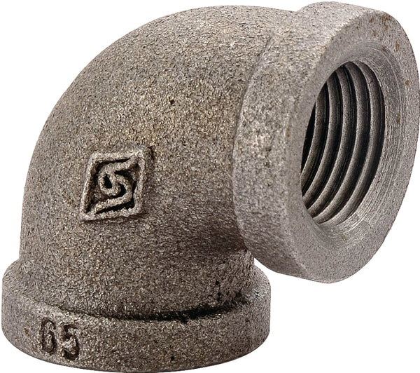 Worldwide Sourcing Elbow 90 Deg Blk Street3/4x1/2 2B-3/4X1/2B