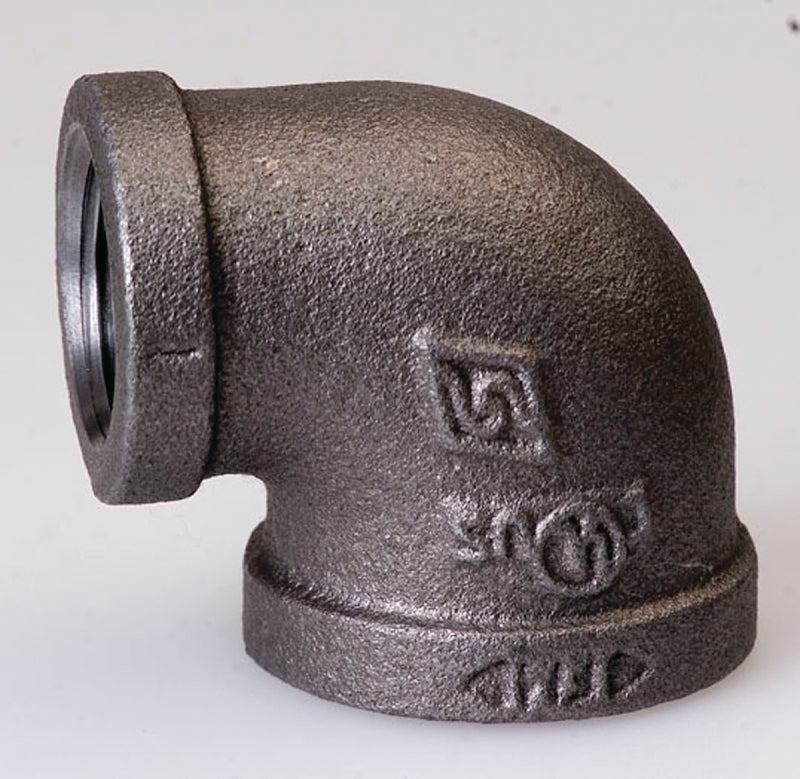 Elbow 90 Deg Blk Street1-1/4x1