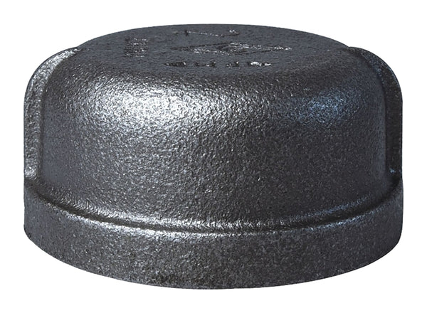 Worldwide Sourcing Prosource 18-2B Pipe Cap, 2 in, FIP, Malleable Iron, 40 Schedule, 300 psi Pressure