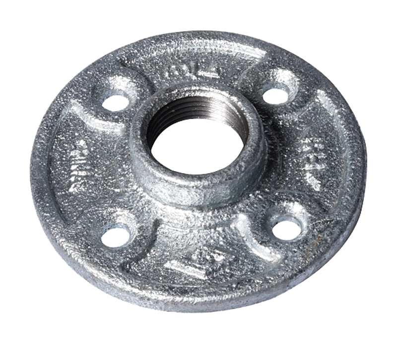 Floor Flange Mallble Galv 3/4
