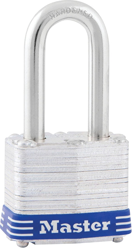 Master Lock 3DLF 1-1/2" No. 3 Long Shackle Laminated Padlock