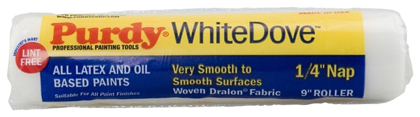 Purdy 144662091 White Dove Roller Cover, 9 inch x 1/4 inch nap