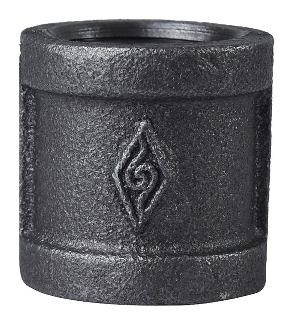 B K Mueller Coupling Black Malleable 3/4 21-3/4B
