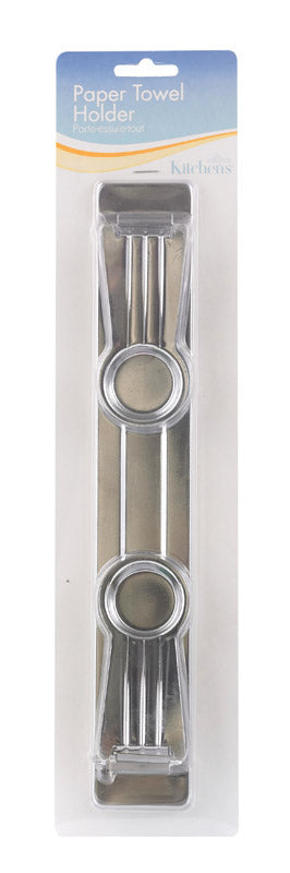 Fox Run Under Counter/Wall Mount Paper Towel Holder, Stainless Steel