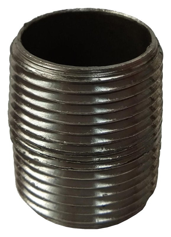 WORLDWIDE SOURCING 1/2XCB 1/2 close Black Pipe Nipple