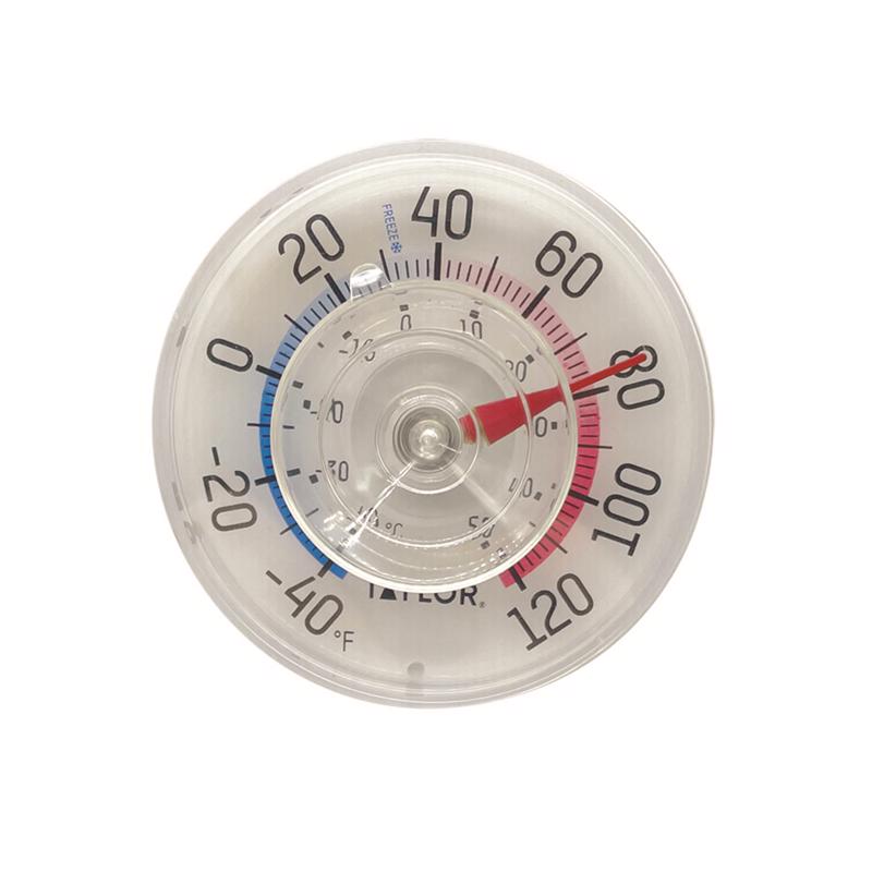 Taylor Window Thermometer -40 to 120 deg F 3-1/2'' Dial