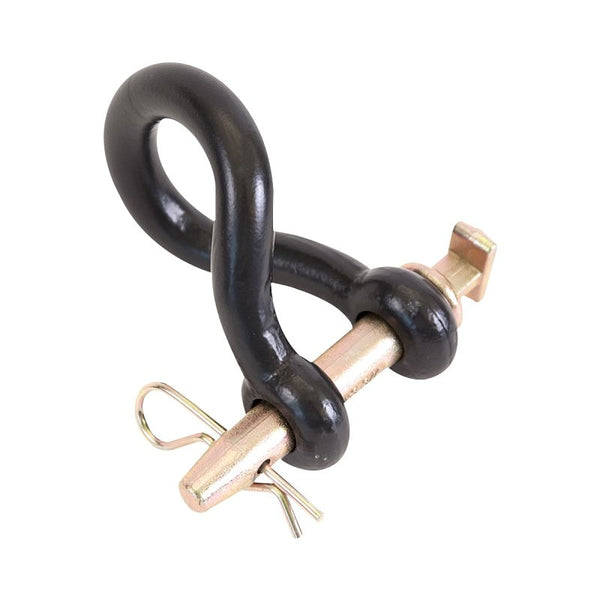 Koch Industries 4004593 Koch /M8295 Heat Treated Heavy Duty Twist Tractor Clevis, 1 in X 5 in L, 25000 Lb, Black 4004593/M8295