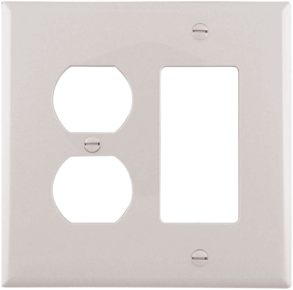 EATON Wiring PJ826W Wall Plates, One Size, White