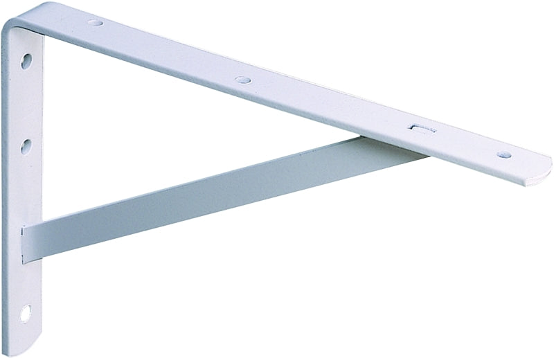 Knape & Vogt 208WH300 12" White Heavy Duty Shelf Brackets