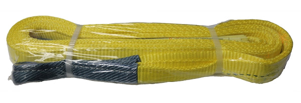Ancra Cargo 20-EE2-9802X12 S-Line Eye Twisted Web Lifting Sling, 2 in W X 12 Ft L, 2-Ply, Loop End, 12'
