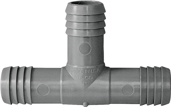 PLUMB eeze BOSHART Industries TEE Poly Barb 1 in UPPT-10