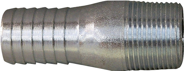 Boshart Industries 0280586 1 in. MPT x Insert Pipe Adapter44; Galvanized Zinc UNLMAS-100